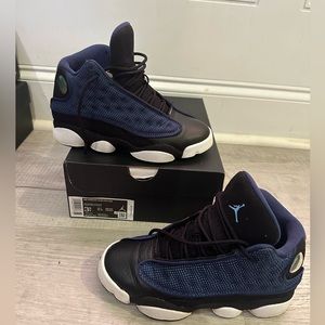 Kids Jordan Retro 13 Navy Size 3.5